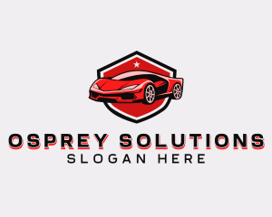 Sports Car Detailing logo design