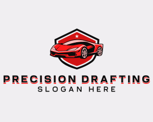 Sports Car Detailing logo design