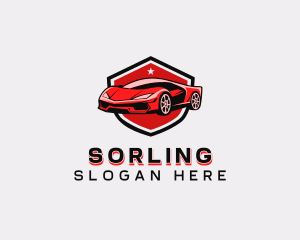 Sports Car Detailing logo design