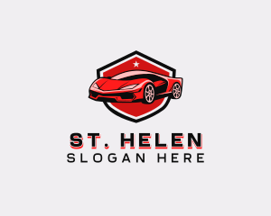 Sports Car Detailing logo design