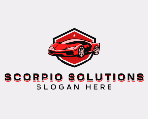 Sports Car Detailing logo design