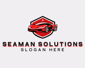 Sports Car Detailing logo design