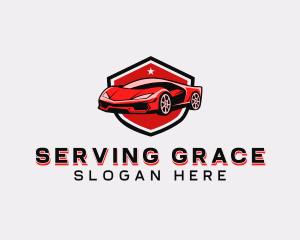 Sports Car Detailing logo design