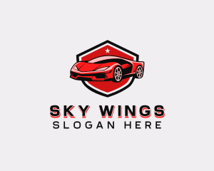 Sports Car Detailing logo design