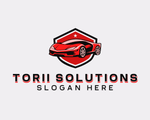 Sports Car Detailing logo design