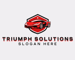 Car Detail - Sports Car Detailing logo design