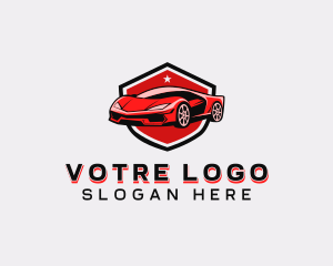 Sports Car Detailing logo design