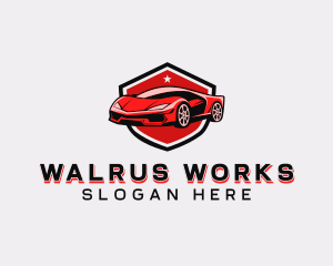 Sports Car Detailing logo design