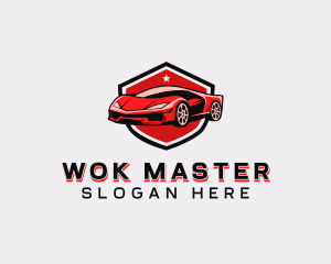 Sports Car Detailing logo design