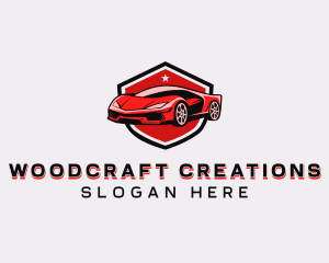 Sports Car Detailing logo design