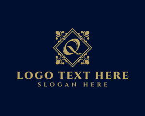 Luxury - Elegant Royal Ornament Letter Q logo design