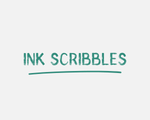 Handwritten - Handwritten Underline Wordmark logo design