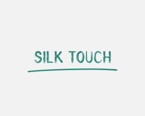 Texture - Handwritten Underline Wordmark logo design