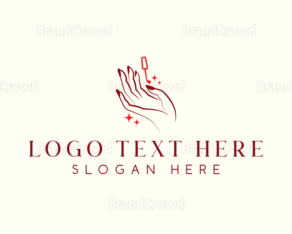 Nail Hand Polish Logo