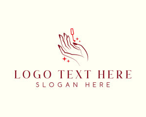 Nail Hand Polish Logo