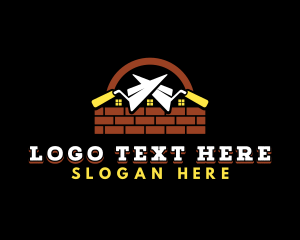 Construction - Masonry Bricks Builder logo design