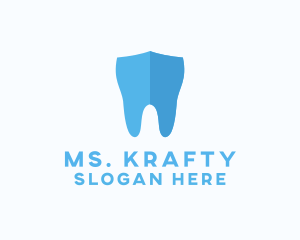Dental Tooth Shield Logo