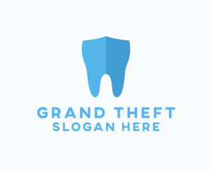 Periodontist - Dental Tooth Shield logo design