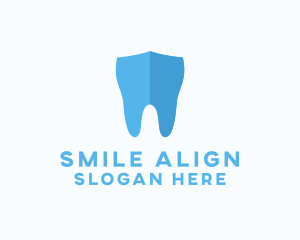 Orthodontic - Dental Tooth Shield logo design