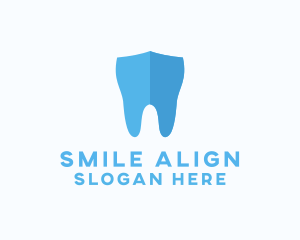 Dental Tooth Shield logo design