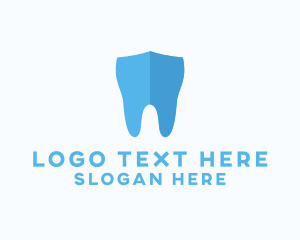 Dental Tooth Shield Logo