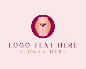 Fetish - Tequila Glass Stripper logo design