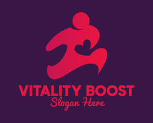 Healthy Heart Runner logo design