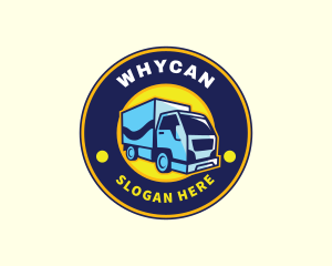 Delivery Truck Logistics Logo