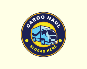 Delivery Truck Logistics logo design