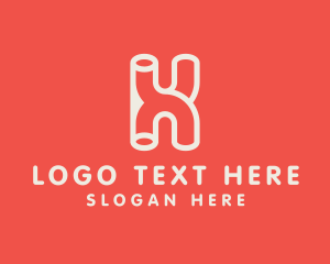 Creative Agency - Creative Marketing Letter K logo design