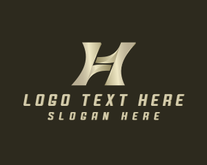 Letter H - Metalwork Engineer Industry logo design
