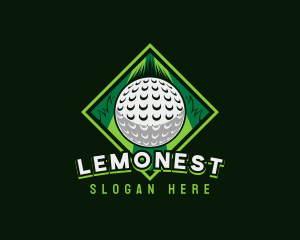 Golf Sport Competition Logo