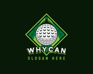 Golf Sport Competition Logo