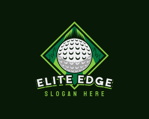 Golf Sport Competition logo design