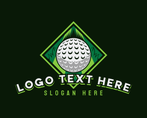 Golf Sport Competition Logo