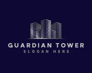 Building Structure Skyscraper logo design