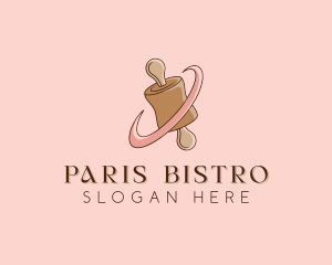 Baking Rolling Pin logo design