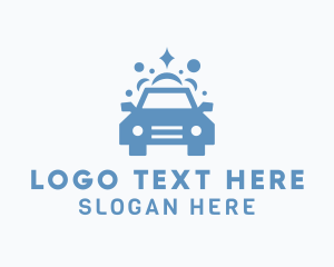 Car - Automotive Car Bubbles logo design