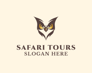 Safari Owl Eyes logo design