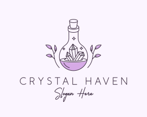 Precious Stone Potion logo design