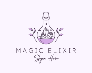 Precious Stone Potion logo design