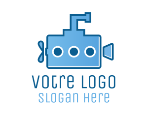 Submarine Video Camera Logo