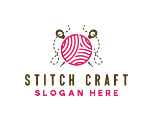 Tailoring - Knitting Needle Tailoring logo design