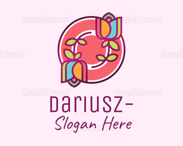 Colorful Flowers Spa Logo