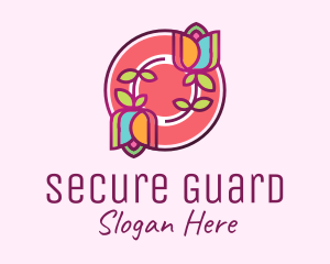Colorful Flowers Spa Logo