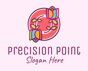 Colorful Flowers Spa logo design