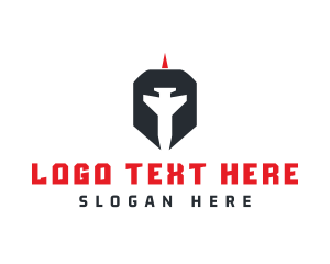 Aircraft - Spartan Helmet Aircraft logo design