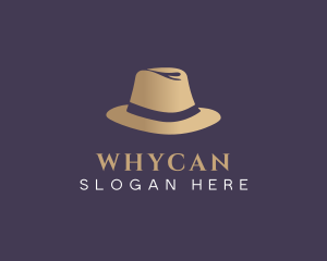 Attire - Fashion Fedora Hat logo design