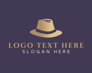 Fashion Fedora Hat Logo