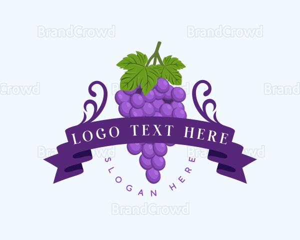 Fresh Grapes Farm Logo